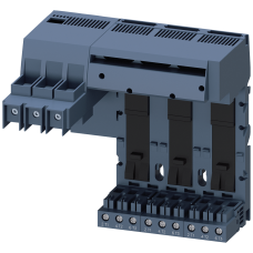 Infeed left, connection main circuit: screw terminal, 3