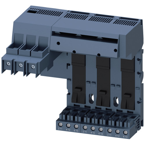 Infeed left, connection main circuit: screw terminal, 3