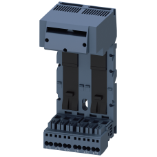 Twin extension block Connection main circuit: Spring-type terminal 2 slots for compact load feeders