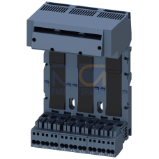 Triple extension block Connection main circuit: Spring-type terminal 3 slots for compact load feeder