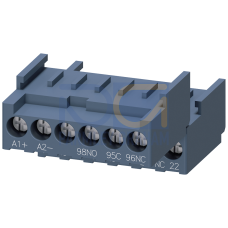 Control circuit terminals 3RA61 Screw-type technology 2 terminals per pack