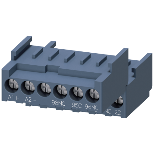 Control circuit terminals 3RA61 Screw-type technology 2 terminals per pack