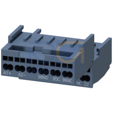 Control circuit terminal 3RA61 spring-loaded connection system 2 terminals per pack