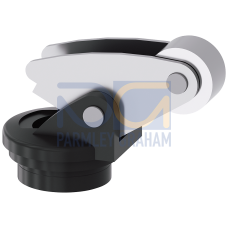 Actuator head for position switch 3SE51/52 Angular roller lever Metal lever with Stainless steel rol