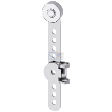 Adjustable-length Twist lever for position switch 3SE51/52 Metal lever 100 mm long Positive fit (gri