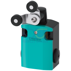 Position switch, metal encl. 56 mm wide, 1 NO/1 NC