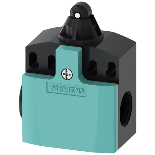 Plastic plunger, with 10mm plastic roller - 1NO+2NC snap-action contact, 6A (AC15)