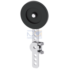 Adjustable-length Twist lever for position switch 3SE51/52 Metal lever 100 mm long Positive fit (gri