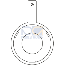 SITRANS F M Accessory MAG 1100 Grounding ring Type Flat ring, DN 25 (1"), EN 1092-1 PN 40, ANSI B16.