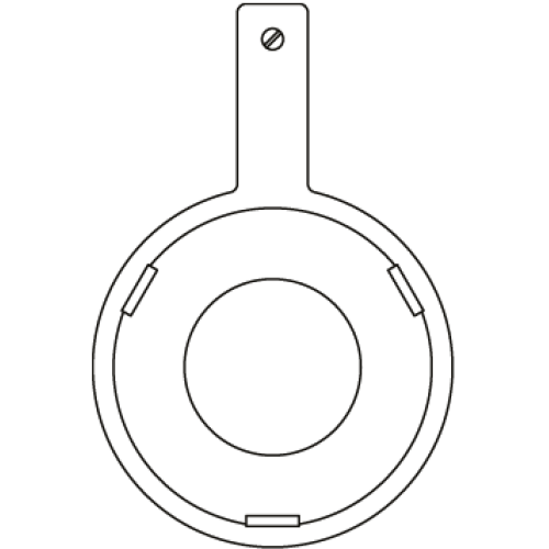 SITRANS F M Accessory MAG 1100 Grounding ring Type Flat ring, DN 25 (1"), EN 1092-1 PN 40, ANSI B16.
