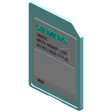 SIMATIC S7, Micro Memory Card for S7-300/C7/ET 200, 3, 3V Nflash, 4 MB