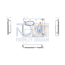 Backplane bus module 155 mm for ET 200 PRO frequency converter
