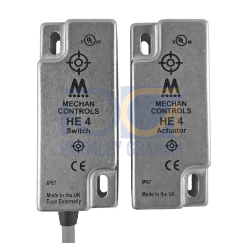 Stainless Steel, Coded Magnetic, 2 Safety, 1 Auxiliary, 24VDC, LED Indication, 06 Metre Pre-wired Cable