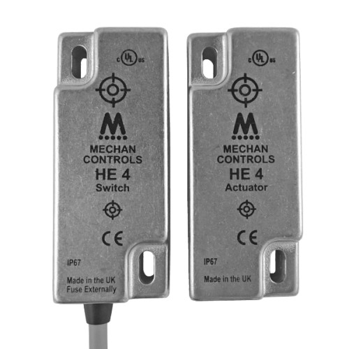 Stainless Steel, Coded Magnetic, 2 Safety, 1 Auxiliary, 24VDC, LED Indication, 03 Metre Pre-wired Cable