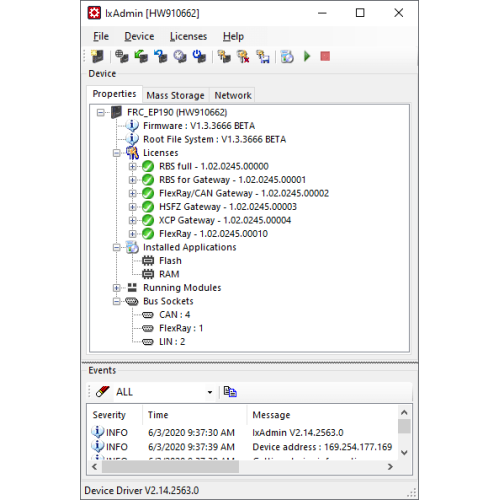 Advanced Configuration Tool Standard