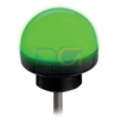 K50 Series EZ-LIGHT: 2-Color General Purpose Indic, Voltage: 18-30V dc, Housing: Polycarbonate, IP67, Input: PNP, Colors: Green Yellow, Euro-style Quick-Disconnect Connector