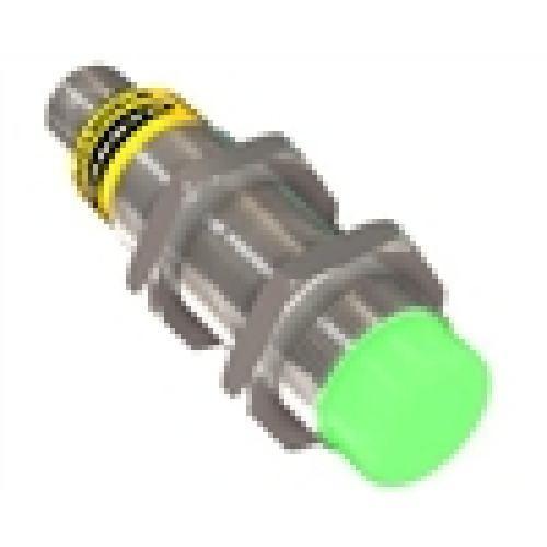 M18 Series EZ-LIGHT: 2-Color General Purpose Indic, Voltage: 10-30V dc, Housing: Nickel-plated brass, , Input: NPN, Colors: Green Red, Euro-style Quick-Disconnect Connector