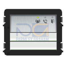 Audio module, 2/4 pushbuttons,with LED status,with two lock connection,  Aluminum alloy