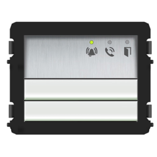 Audio module, 2/4 pushbuttons,with LED status,with two lock connection,  Aluminum alloy