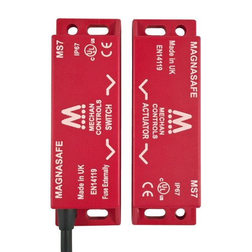 Plastic, 2 Safety, 1 Auxiliary, 24VDC, 03 Metre Pre-wired Cable