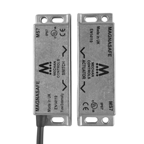 Stainless Steel, 2 Safety, 1 Auxiliary, 24VDC, 05 Metre Pre-wired Cable
