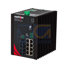 NT24k&reg;-10FX2-POE Managed PoE+ Gigabit Ethernet Switch, SC 2km