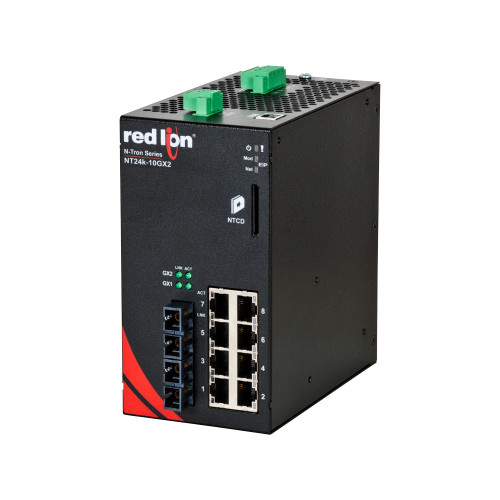 NT24k&reg;-10GX2 Managed Gigabit Ethernet Switch, SC PTP Enabled