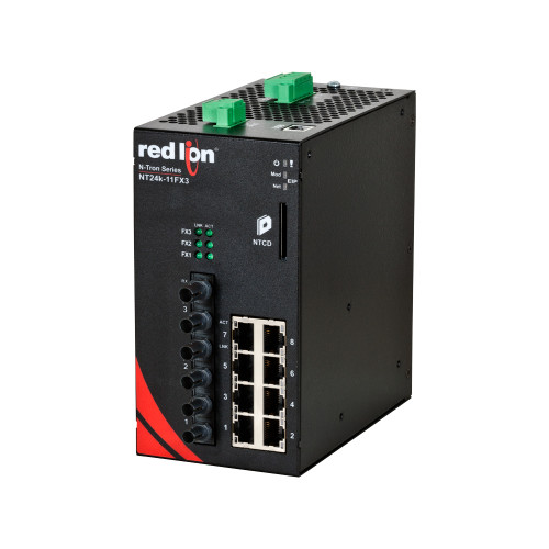 NT24k&reg;-11FXE3 Managed Gigabit Ethernet Switch, ST 80km