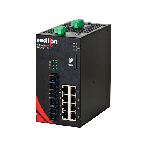 NT24k&reg;-11FXE3 Managed Gigabit Ethernet Switch, SC 40km