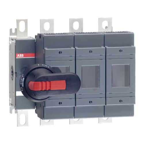 Switch Fuses,Front Operated,4-pole,03 (Left Side),DIN,0,1,Handle and shaft included,Detachable Neutral Link Integrated Into the Mechanism