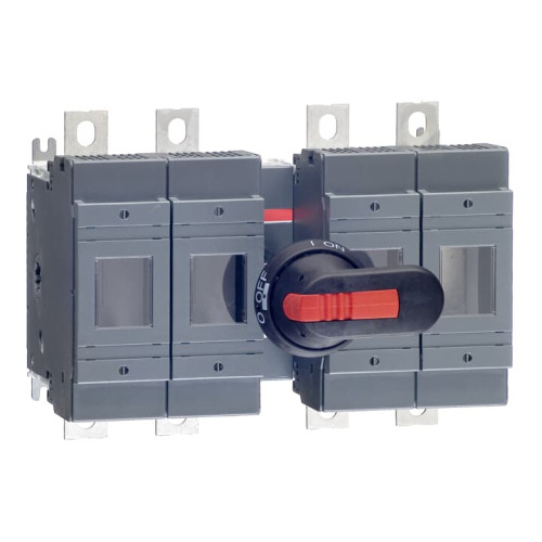 Switch Fuses,Front Operated,4-pole,22 (Between the Poles),DIN,0,1,Handle and shaft included,Switched - With Solid Link