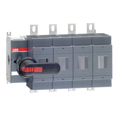 Switch Fuses,Front Operated,4-pole,04 (Left Side),DIN,0,1,2,Handle and shaft included,Switched - With Solid Link