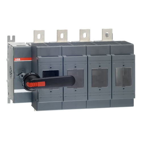 Switch Fuses,Front Operated,4-pole,04 (Left Side),British Standard,C1-C2,Handle and shaft included,Switched - With Solid Link
