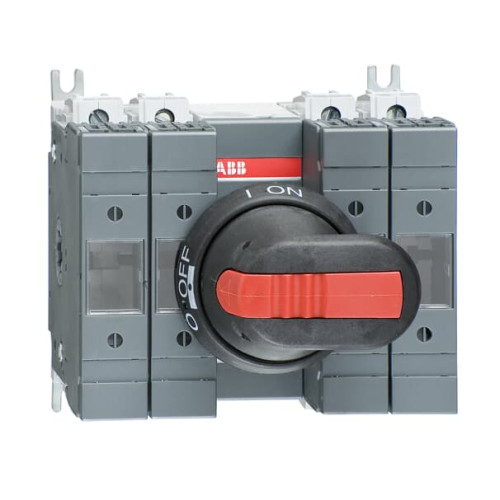 Switch Fuses,Front Operated,4-pole,22 (Between the Poles),British Standard,A2-A3,Handle and shaft included,Switched - With Solid Link
