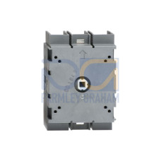 3-pole, front operated, door mounted switch-diconnector / non-fusible diconnect switch with protected clamp terminals, handle is not included