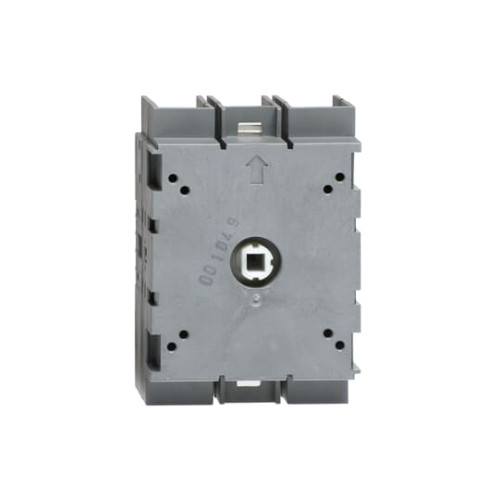 3-pole, front operated, door mounted switch-diconnector / non-fusible diconnect switch with protected clamp terminals, handle is not included