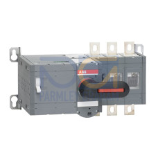 3-pole, motor operated, base mounted switch-diconnector with handle for manual operation, terminal bolt kit, handle and spare fuse storage clip and male connector for control circuit