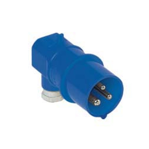 Angled plug 16A 230V 3P IP44