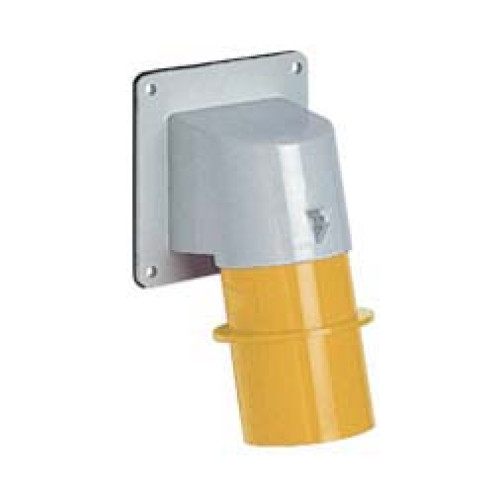 Panel mounted appliance inlet 32A 110V 3P IP44