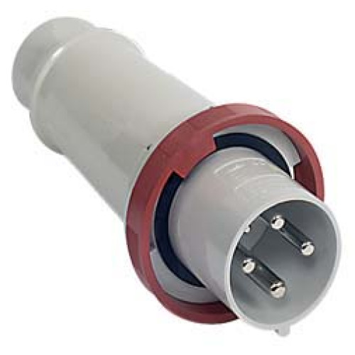 Plug 125A 415V 4P IP67