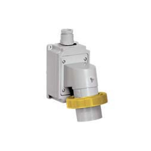 Wall mounted appliance inlet 16A 110V 3P IP67
