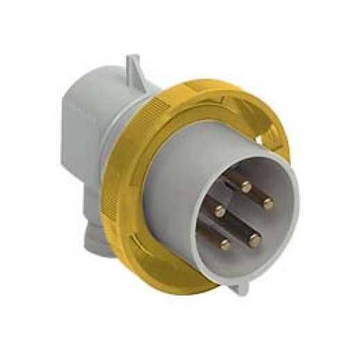Angled plug 32A 110V 3P IP67