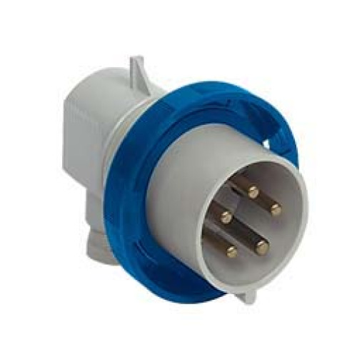 Angled plug 32A 230V 3P IP67
