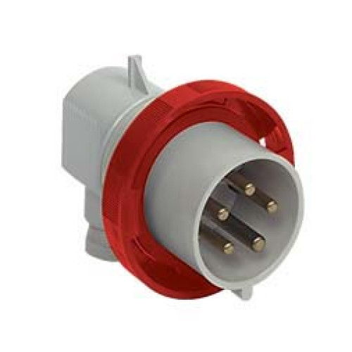 Angled plug 32A 415V 4P IP67