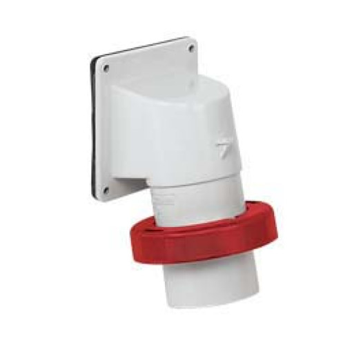 Panel mounted appliance inlet 32A 415V 5P IP67