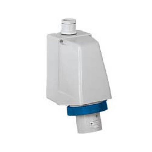 Wall mounted appliance inlet 63A 230V 3P IP67