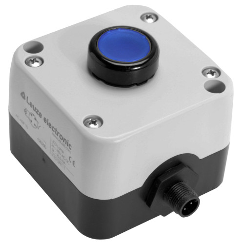 Control unit with optional illuminated reset button