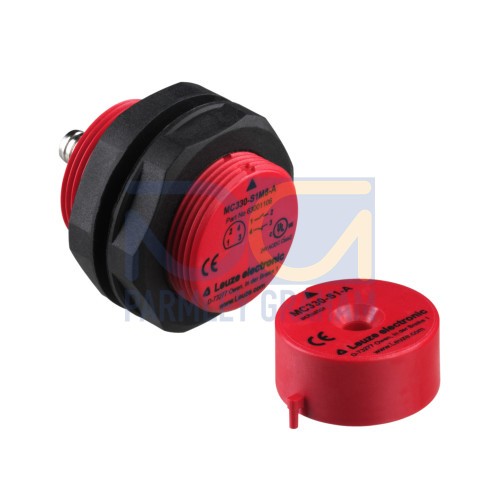 Magnetically coded sensor, M8 4-Pin plug, M30 Housing (6mm range), 2NO