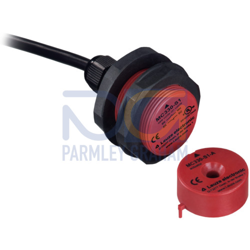 Magnetically coded sensor, 2m cable (PUR), M30 Housing (6mm range), 1NO / 1NC