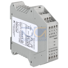 Safety relay Functions: Start/restart interlock (RES), Automatic start/restart, Static contactor monitoring (EDM), Stop function according to category Stop 0; Restart: Automatic, Manual; Performance